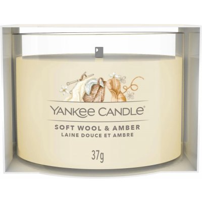 YANKEE CANDLE Soft Wool & Amber 37 g – Hledejceny.cz