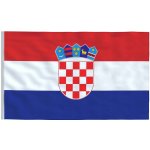 CHORVATSKÁ VLAJKA 90X150 CM – Hledejceny.cz