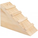 DUVO Dřevěné schody pro hlodavce 14 x 6 x 9 cm – Zboží Dáma