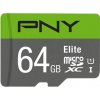 Paměťová karta Karta Elite MicroSDXC 64 GB P-SDUX64U185GW-GE
