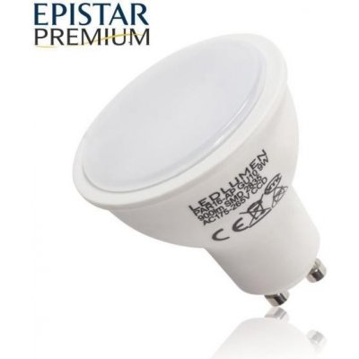 Ledlumen LED žárovka PREMIUM 9W 14xSMD2835 GU10 900lm CCD Studená bílá