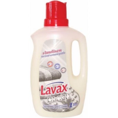 Lavax Black tekutý prací prostředek s lanolinem 2 x 1 l