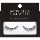 Gabriella Salvete False Eyelashes Princess dámské umělé řasy 1 pár + lepidlo na řasy 1 g