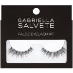 Gabriella Salvete False Eyelashes Princess dámské umělé řasy 1 pár + lepidlo na řasy 1 g – Hledejceny.cz