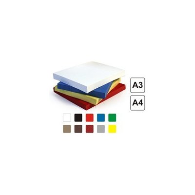 Papírové kartonové desky Delta A4 bílé 250g – Zboží Mobilmania