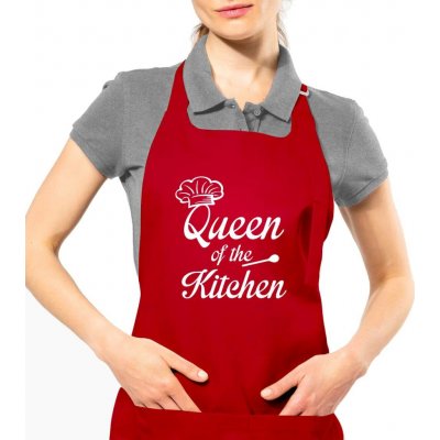Kariban HobbyTriko Zástěra pro ženy Qeen of the Kitchen – Hledejceny.cz