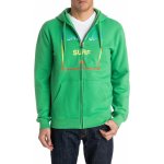 Quiksilver Shut Up And Surf Zip mikina GMK0/Greenbriar – Hledejceny.cz