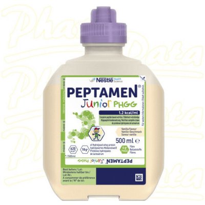 PEPTAMEN JUNIOR PHGG VANILKOVÁ PŘÍCHUŤ POR SOL 12X500ML – Hledejceny.cz