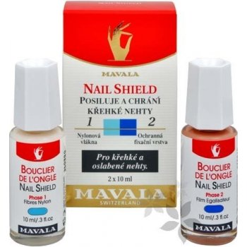 Mavala Nail Shield - Dvoufázový přípravek na posilnění nehtů 2 x 10 ml