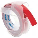 DYMO Originální páska 3D S0898150 do tiskárny šítků OMEGA bílý tisk/červený podklad 3m/mm (S0898150)