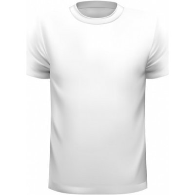 Numberoplus bavlněné tričko basic129 Bílá – Zboží Mobilmania