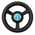 Baby Mix traktor s vlečkou a nářadím New Holland modré – Zboží Dáma