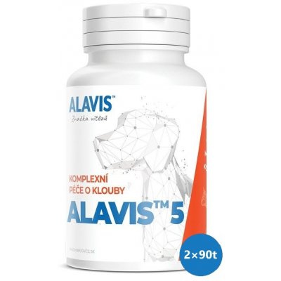 Alavis 5 Kloubní přípravek pro psy a kočky 2 x 90 tablet