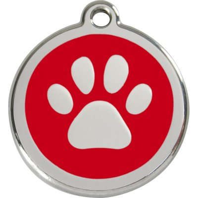 Red Dingo Známka tlapka S 20mm – Hledejceny.cz