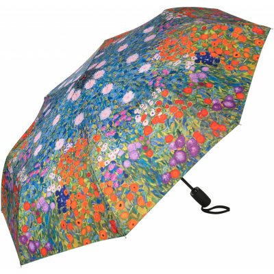 Von Lilienfeld Gustav Klimt Peasant Garden selská zahrada dámský skládací deštník vícebarevný