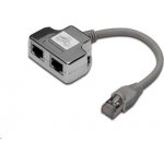 PremiumCord Modulární RJ45 distributor 1 port ISDN + 1 port RJ45 10/100Base T – Zboží Živě