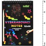 Wiky Škrabací notes duhový 12 listů v sáčku – Zboží Mobilmania