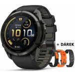 Garmin Fenix 9 Pro 51 mm AMOLED inReach Carbon Gray DLC Titanium Black/Pebble 010-04337-11 – Zboží Živě