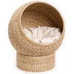 Karlie Banana Proutěný pelech béžový pro kočky 47 x 47 x 6 cm – Zbozi.Blesk.cz