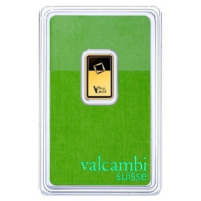 Valcambi Green Gold zlatý slitek 2,5 g