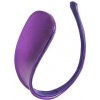 Dámské erotické kalhotky a tanga STD Invisible Strapless C-String Metallic Look Purple