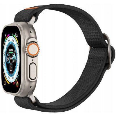 Spigen FIT LITE ULTRA APPLE WATCH 4 / 5 / 6 / 7 / 8 / SE / ULTRA 42 / 44 / 45 / 49 MM BLACK AMP05983 – Zboží Mobilmania