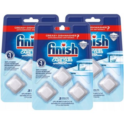 Finish Tablety na čištění myčky nádobí Regular 3 x 3 ks – Hledejceny.cz