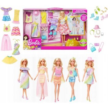 Barbie Šatní skříň Sweet Match Dress Up