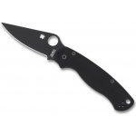 Spyderco ParaMilitary2 Black G-10 Black Blade PlainEdge C81GPBK2 – Zboží Dáma