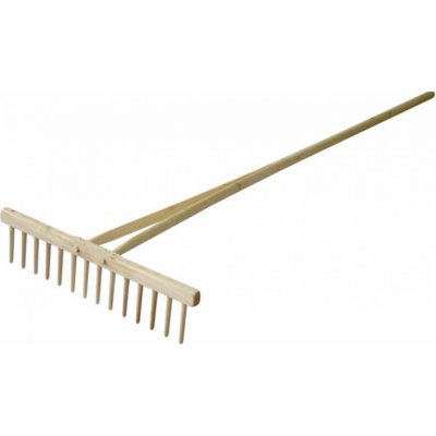 J.A.D. 13/14 zubů dřevěné s dřevěným kolíkem a násadou – Zboží Dáma