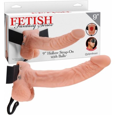 Fetish Fantasy 9 HOLLOW STRAP ON WITH BALLS