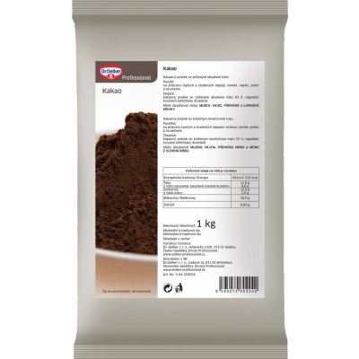 Dr. Oetker Kakao 1 kg – Sleviste.cz