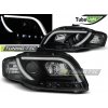 Přední světlomet PŘEDNÍ SVĚTLOMETY AUDI A4 B7, 2004-2008, TUBE NEON LED LIGHT, ČERNÉ BLACK