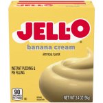 Jell-O instantní pudink s příchutí banánu 96 g – Sleviste.cz