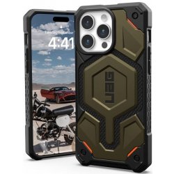 UAG Monarch Pro MagSafe iPhone 15 Pro Max kevlarově khaki