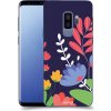 Pouzdro a kryt na mobilní telefon Samsung Pouzdro ACOVER Samsung Galaxy S9 Plus G965F s motivem Colorful Flowers