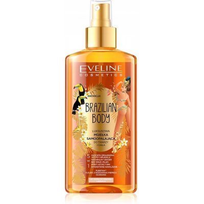 Eveline Brazilian Body samoopalovací mlha na obličej a tělo 5v1 150 ml – Zboží Dáma