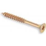 TS Vrut do dřeva 5x50 zinek žlutý částečný závit – Zboží Mobilmania