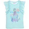 Dětské tričko SUN CITY dětské tričko Frozen Ledové království Elsa třpytivé bavlna tyrkysové