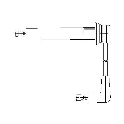 Kabel zapalovací svíčky BREMI 6A98E54 – Hledejceny.cz