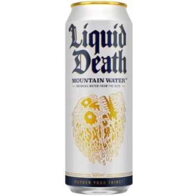 Liquid Death Mountain water 0,5 l – Zboží Mobilmania