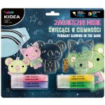 Kidea Kreativní set kouzelných přívěsků svítících ve tmě Zvířátka – Hledejceny.cz