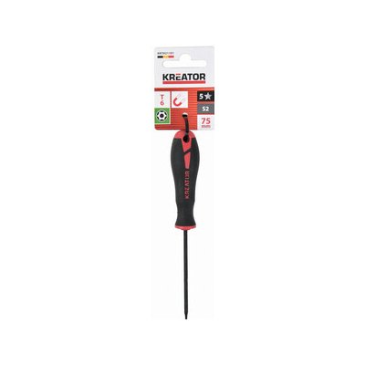 KRTH21101 - Šroubovák TORX T6 75mm KREATOR – Sleviste.cz