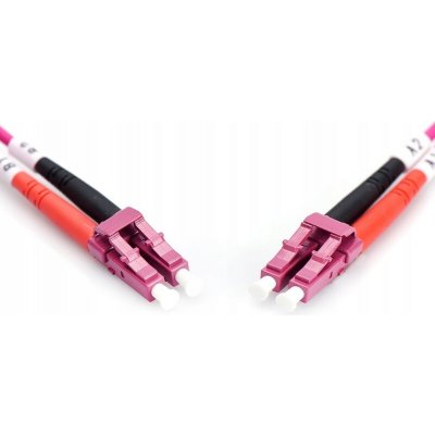 Digitus DK-2533-10-4 Fiber Optic Patch Cord, LC to LC, Multimode OM4 - 50/125 µ, Duplex, 10m – Hledejceny.cz