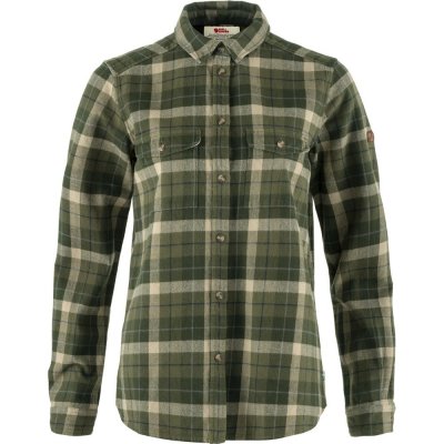 Fjällräven Värmland Heavy Flannel Shirt W Green-Deep Forest – Zboží Dáma