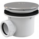 Alcadrain Pro více sérií Sifon vaničkový kov LUX ø 90 mm . A49K – Hledejceny.cz