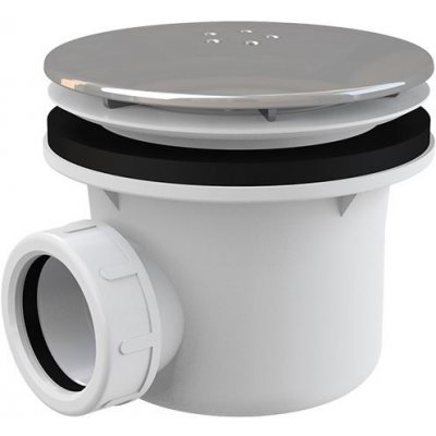 Alcadrain Pro více sérií Sifon vaničkový kov LUX ø 90 mm . A49K – Hledejceny.cz