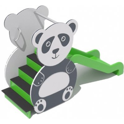 Playground System Skluzavka se schůdky na hřiště Panda – Zboží Mobilmania