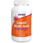 Now Foods Liquid Multi Gels Rychle vstřebatelný multivitamin 180 kapslí – Hledejceny.cz