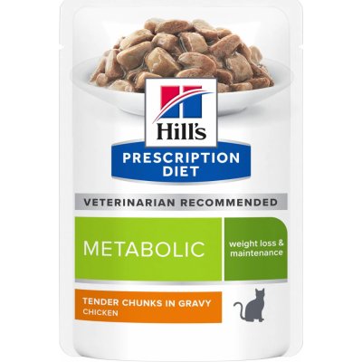 Hill's Feline Adult PD Metabolic 12 x 85 g – Hledejceny.cz